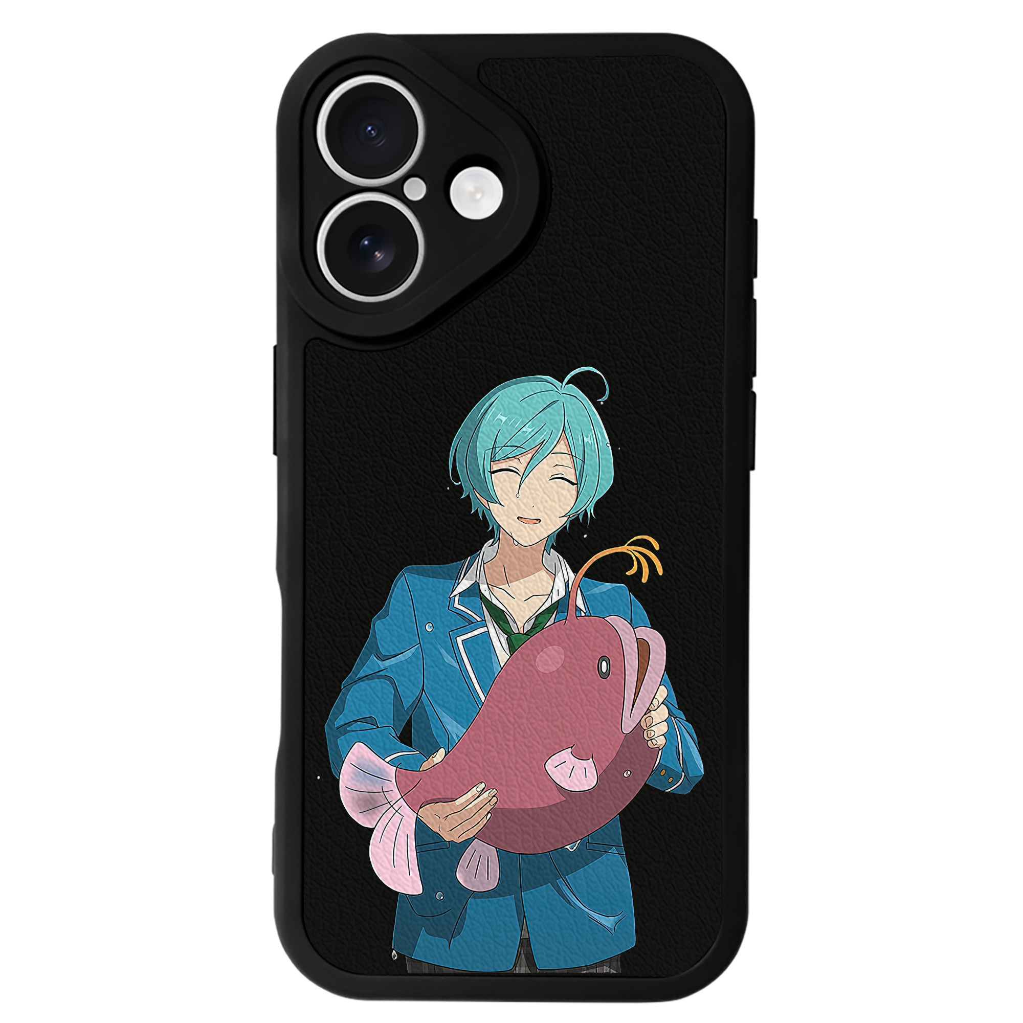 （画像用） あんさんぶるスターズ! Ensemble Stars 【iPhone 16シリーズ対応】シリコンスマホケース（レザー調） 材質：シリコン